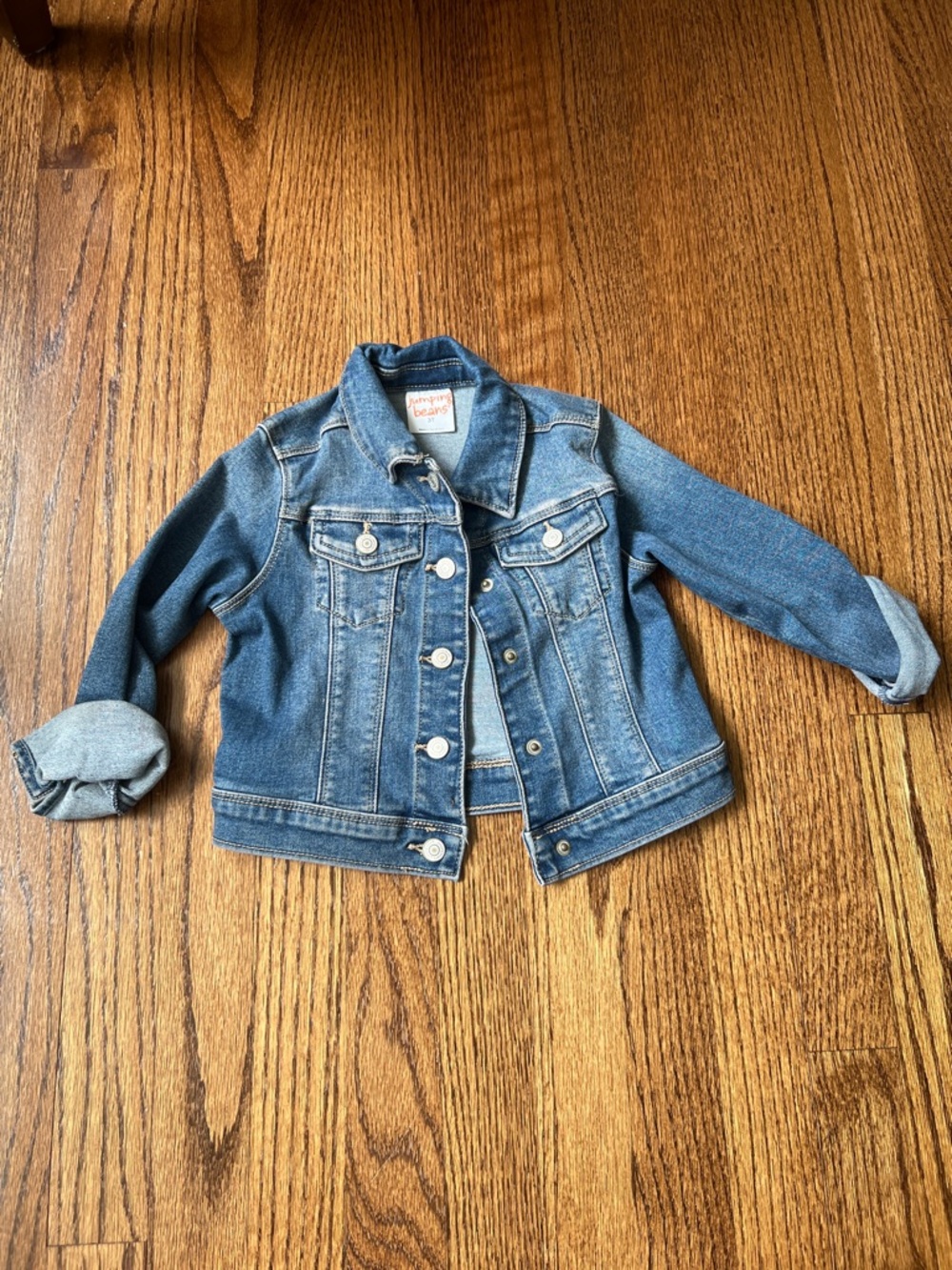 jumping beans Classic Blue Denim Jean Jacket for Kids